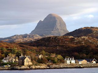 Mount Assynt from Lochinver