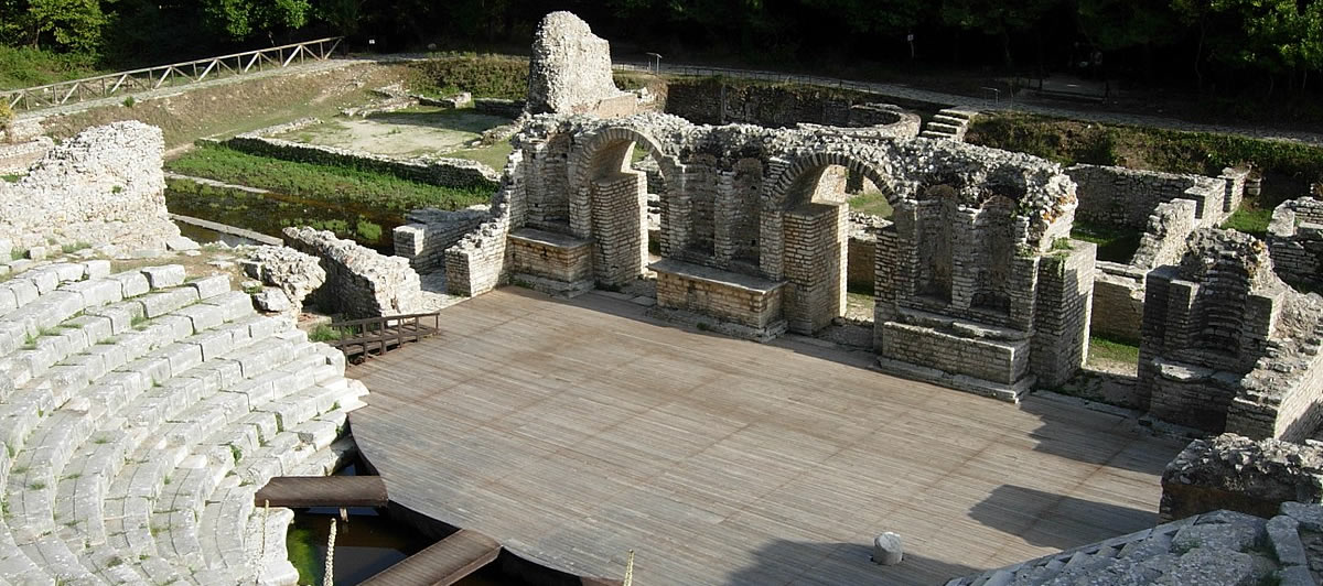 The Roman Theatre at Butrint