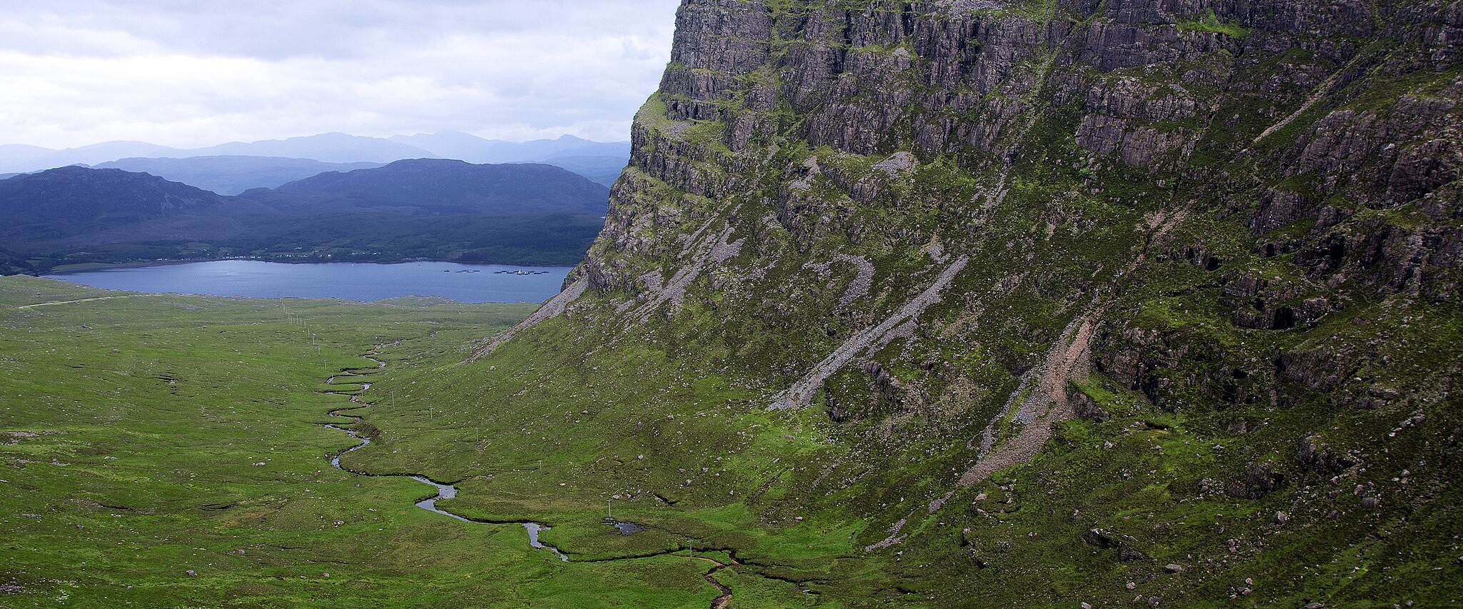 From Bealach na Ba looking towards Loch Kishorn