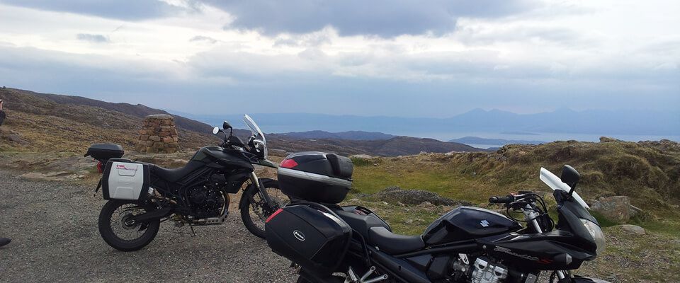 View from Bealach na ba, Scotland