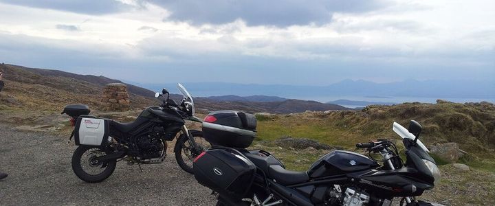 View from Bealach na ba, Scotland
