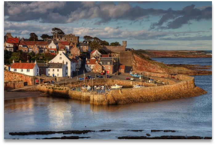 Crail harbour