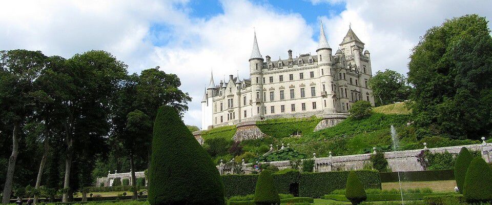 The stately home of the Earl of Sutherland