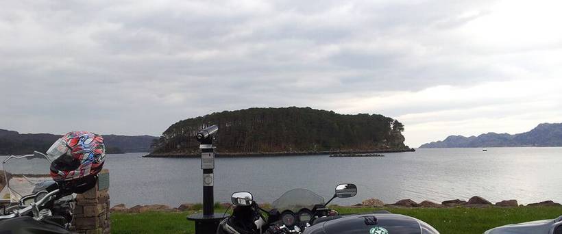View towards Eilan Shieldaig, Scotland
