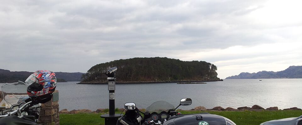 View towards Eilan Shieldaig, Scotland