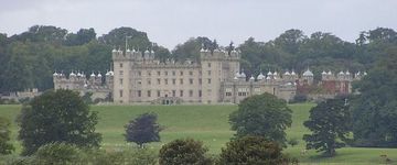 looking across river tweed to Floors Castle