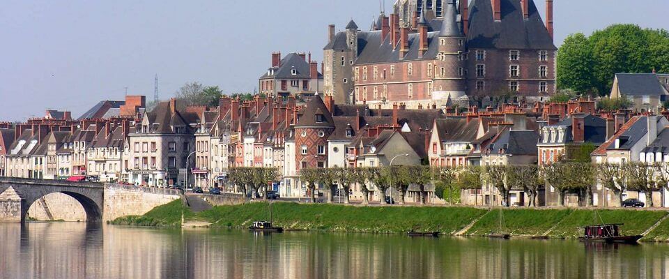 Loire river at Gien