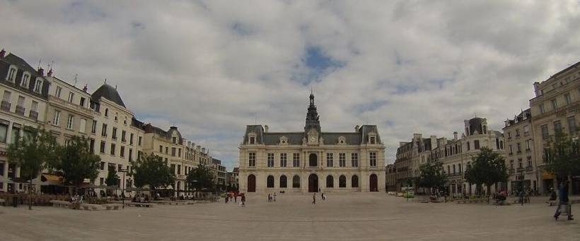 The Hotel de Ville Poitiers france