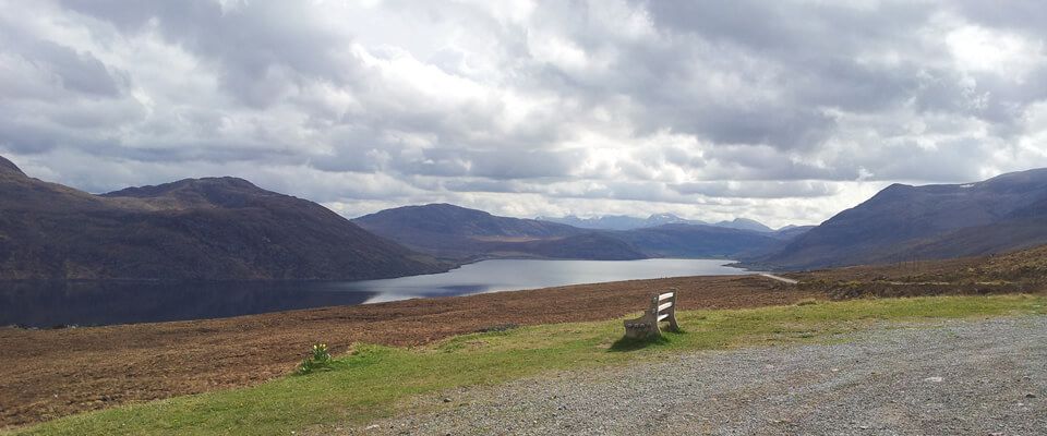 View near Gruinard Bay, Scotland