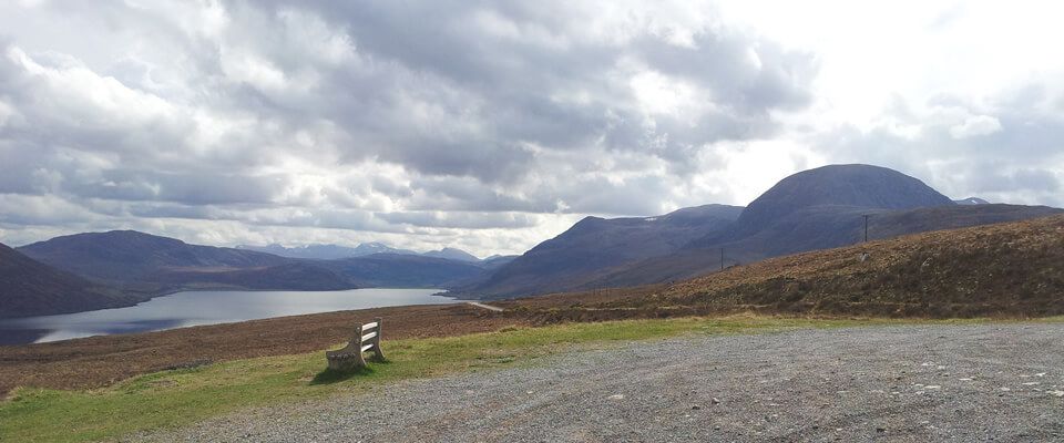 View near Gruinard Bay, Scotland