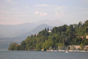 View from Laveno Mombello, Lake Garda