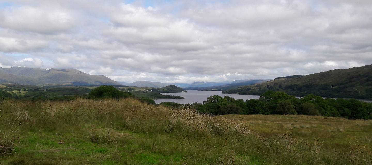 looking east at nort end of Loch Awe 