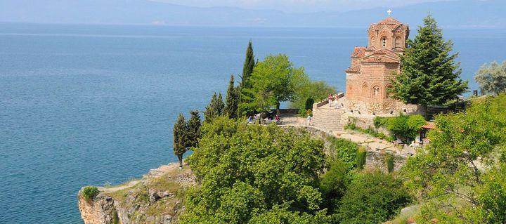 St Jovan Church Lake Ohrid