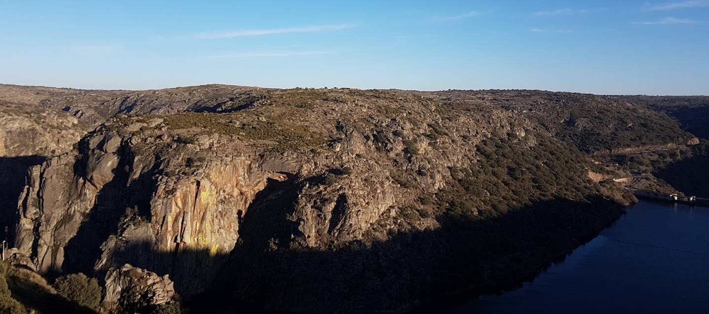 view from Miranda do Douro