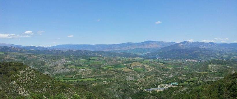 Pyrenees coll-de-montllobar Spain