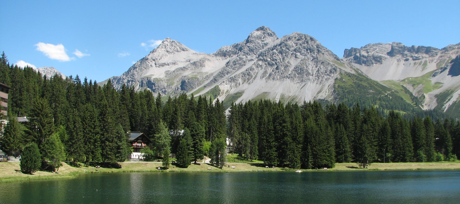 Switzerland one of the smaller lakes