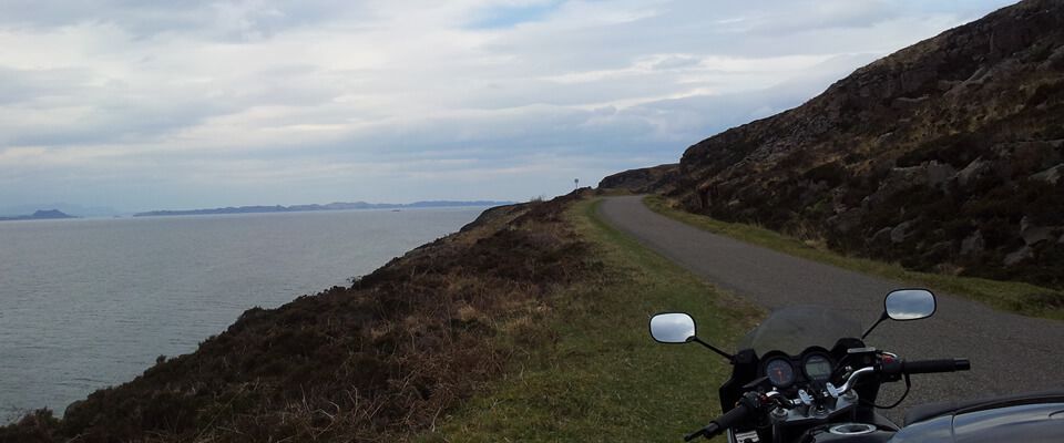 View north to the Minch, Scotland