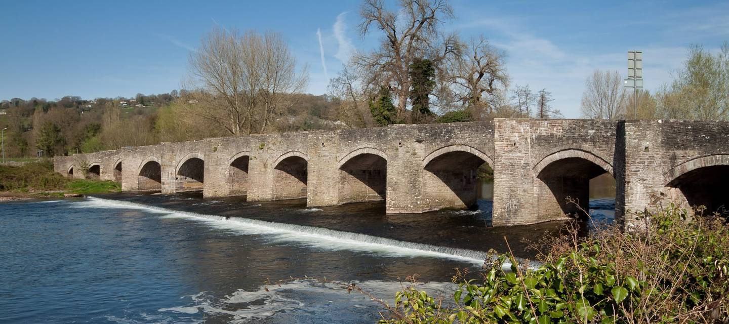 Wales Crickhowell Bridge