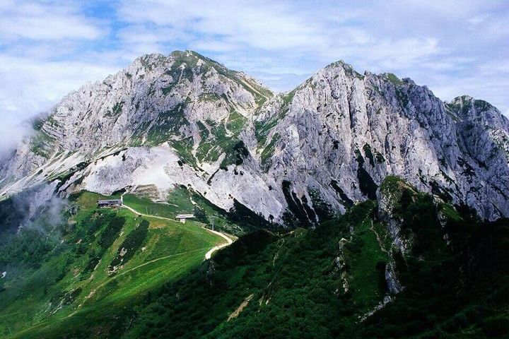 Italy Carnic Alps near Austrian Border