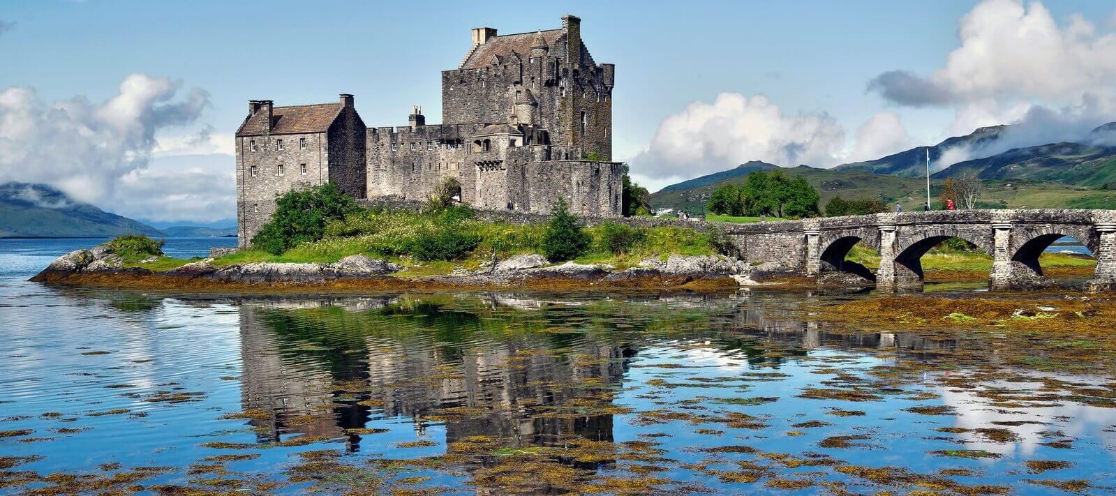 Eilean Donan Castle Dornie by Kyle of Lochalsh 