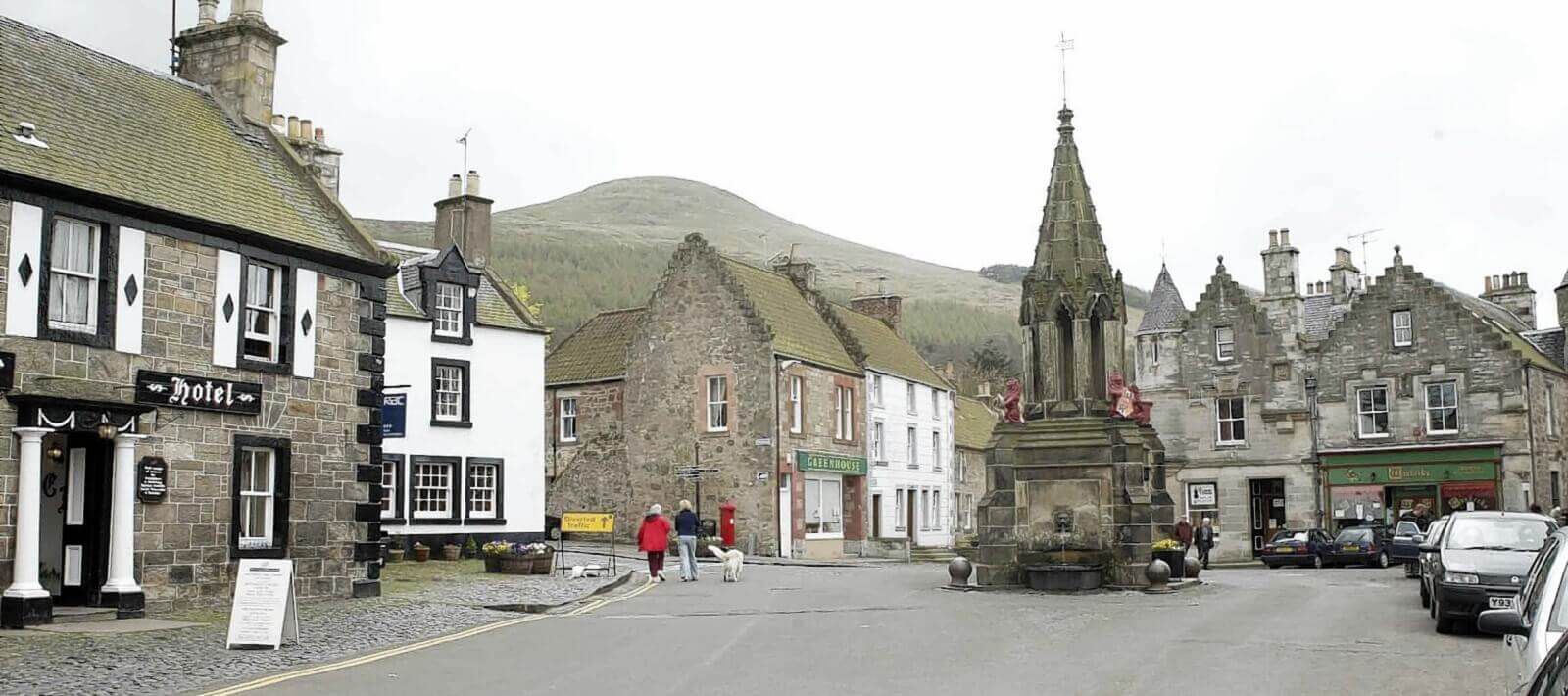 The Bruce Fountain at East Port