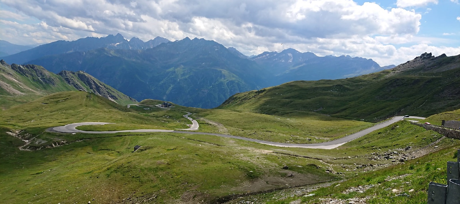 View down the route