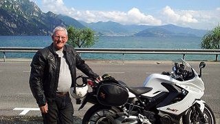 Italy north end of Lake Iseo looking south east