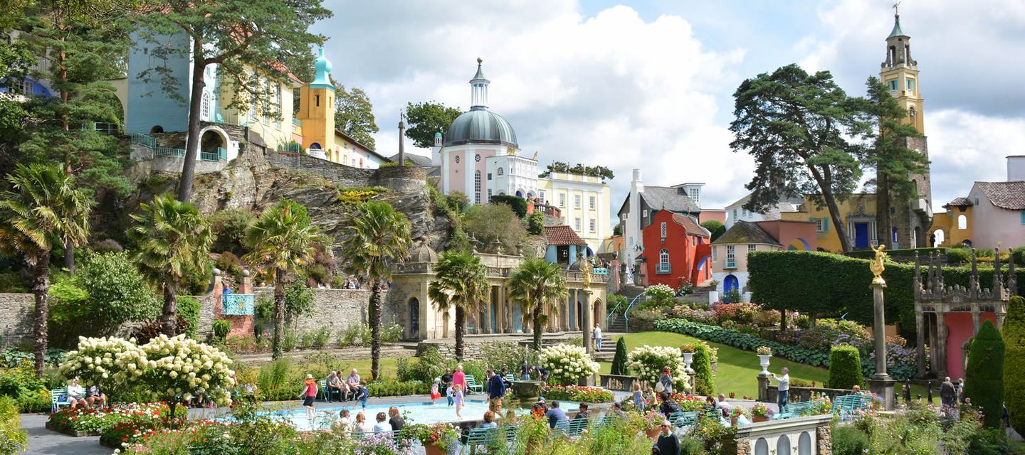 The Italianate Village village of Portmeirion 