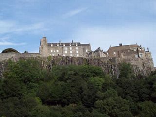 Stirling Castle viewed from the west