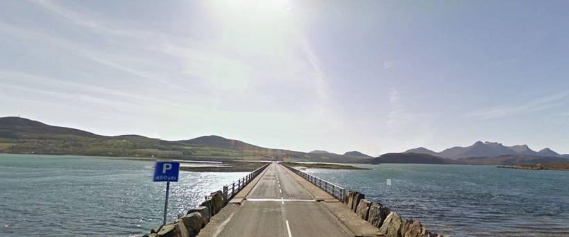 The Tongue causeway Lairg