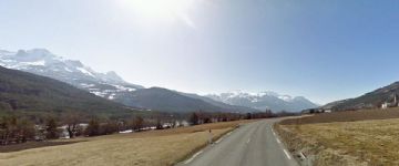 Approaching Barcelonnette, France