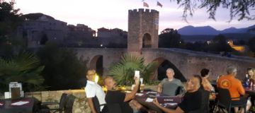 Dinner at Besalu