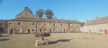 Blanchland a small village on the border of Northumberland and County Durham
