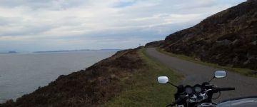 View north to the Minch, Scotland