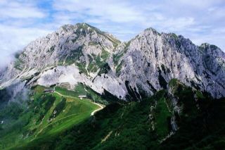 Italy Carnic Alps near Austrian Border