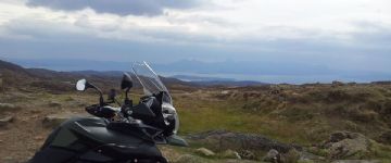 View from Bealach na ba, Scotland