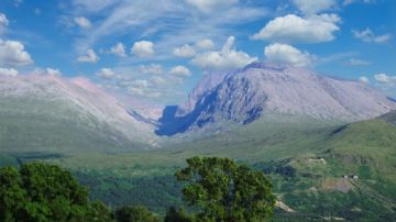 View from the west towards Ben Nevis 