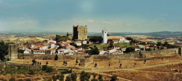 Braganca from the distance