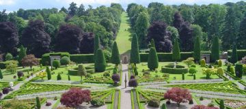 Drummond Castle Gardens used as Versailles