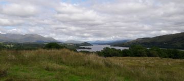 looking east at nort end of Loch Awe 