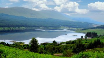 View across Loch Doon