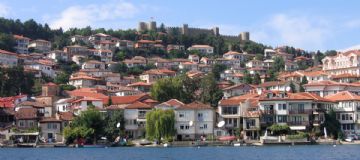 Ohrid from the lake