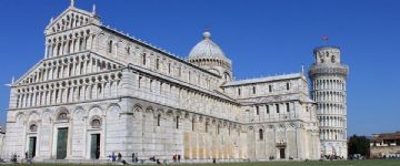 Duomo and leaning tower at Pisa Italy