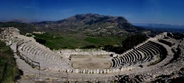 The Greek amphitheatre at Segesta